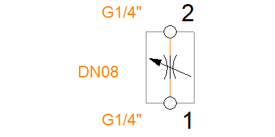 NDV-DN08-G1/4"